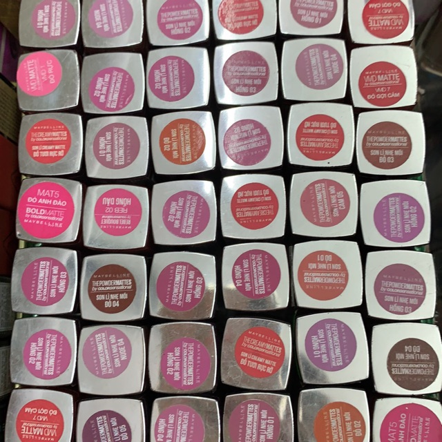 Son lì lâu phai maybelline