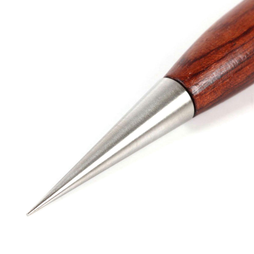 Bút Trang Trí Cappuccino Bằng Thép Không Gỉ Tay Cầm Bằng Gỗ Tiện Dụng DIY