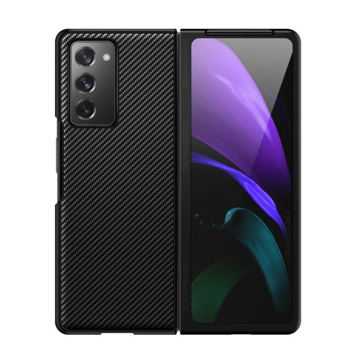 Bao da điện thoại carbon cứng cáp dành cho Samsung Galaxy Z Fold 2 5G