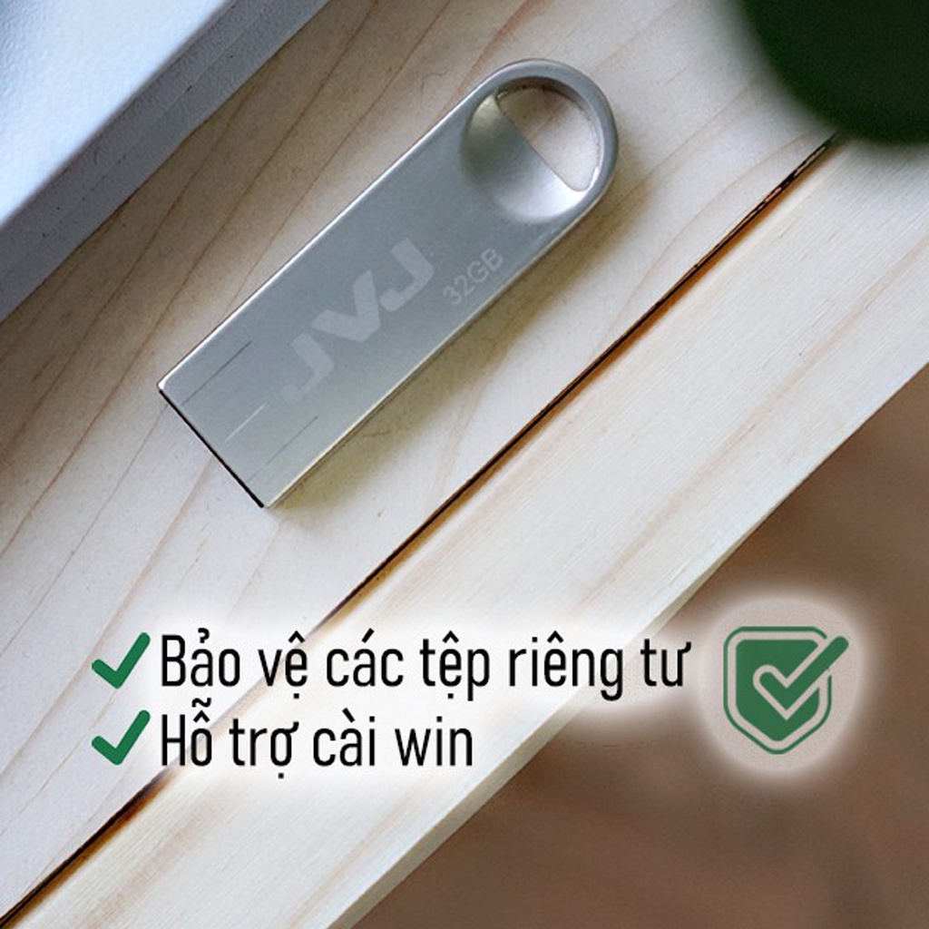 Usb S3 S2 JVJ 2.0 64gb/32gb/16gb/8gb/4gb dùng để lưu trữ, hỗ trợ cài win, vỏ kim loại, chống nước