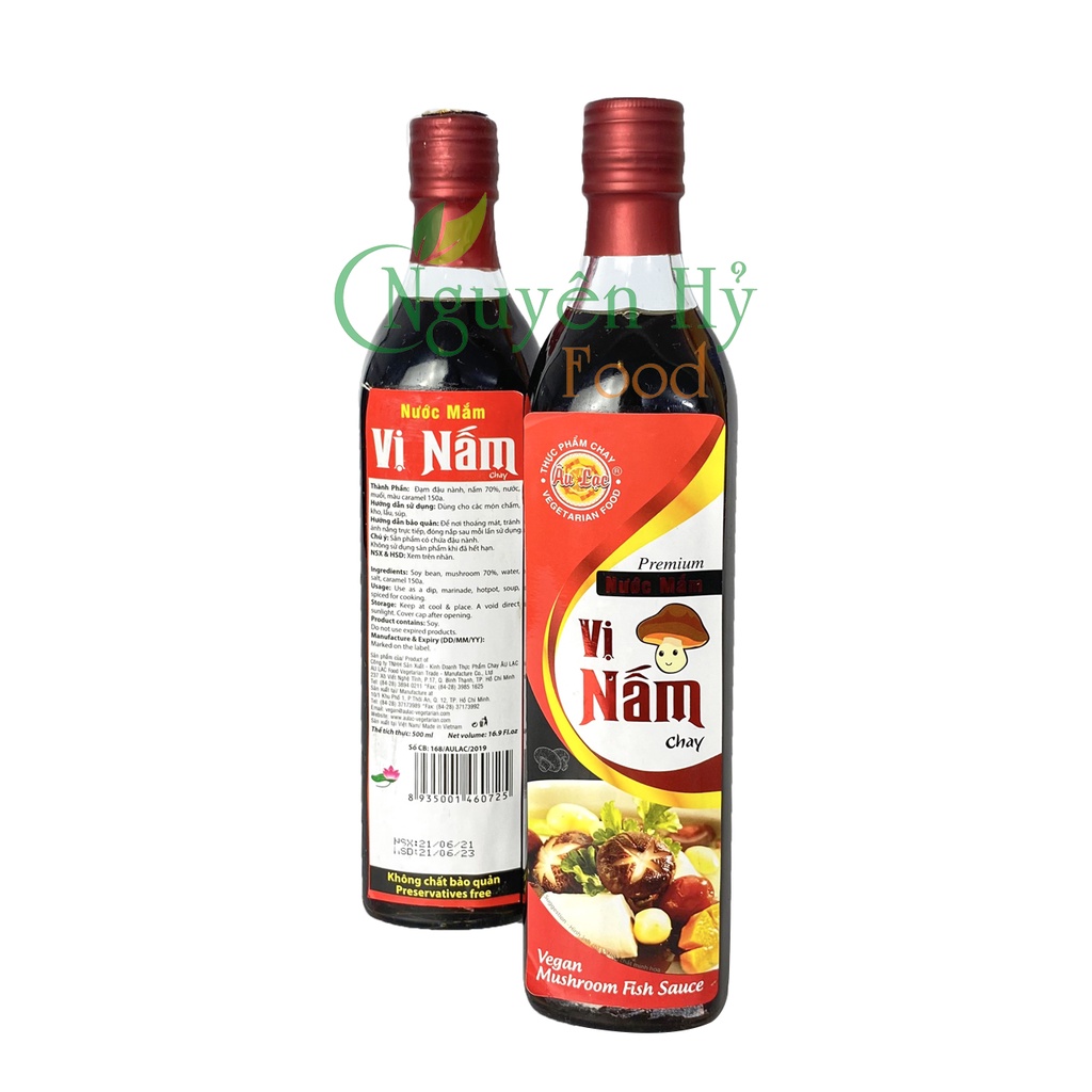 Nước mắm vị nấm Chay Âu Lạc