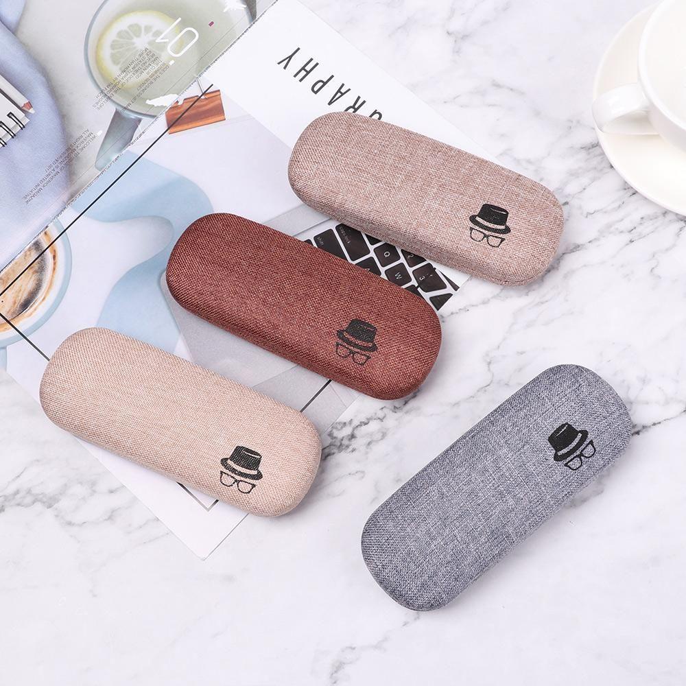 Hộp Đựng Mắt Kính Bằng Da Cứng In Logo Kích Thước Nhỏ Gọn Dành Cho Nam Nữ Giá Đ