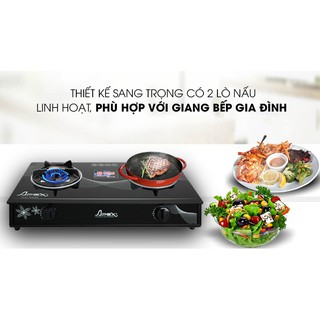 Bếp gas dương kính Sunhouse APB0816
