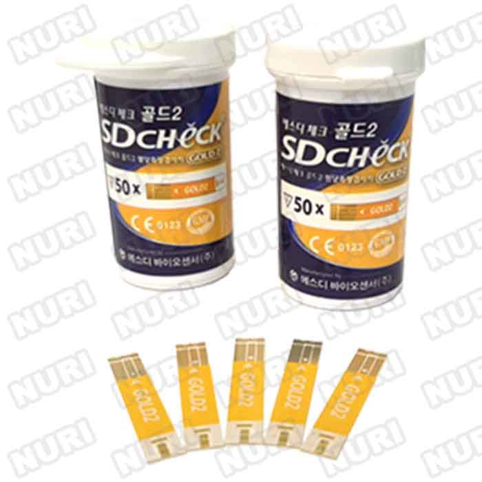 [Mới Nhất, Nhanh ,Chính Xác 100%] Que Thử Đường Huyết SD Check Gold 2