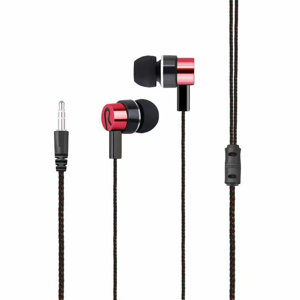 Tai Nghe In-ear Dây Bện Dùng Cho Điện Thoại, Mp3