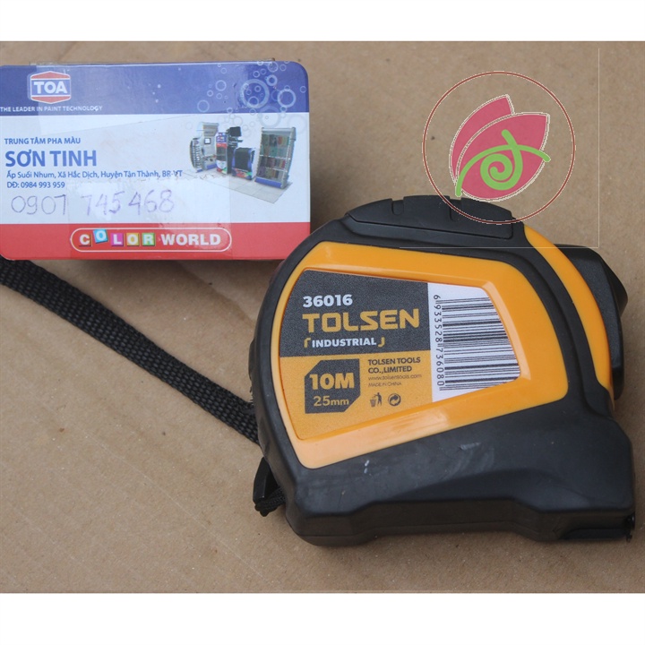 Thước kéo tolsen cuộn chốt tự động measuring tape 36012 36013 36014 36015 36016