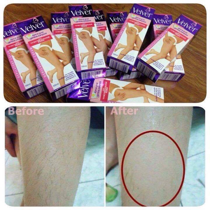 Kem tẩy lông Velvet của Nga 100ml | BigBuy360 - bigbuy360.vn