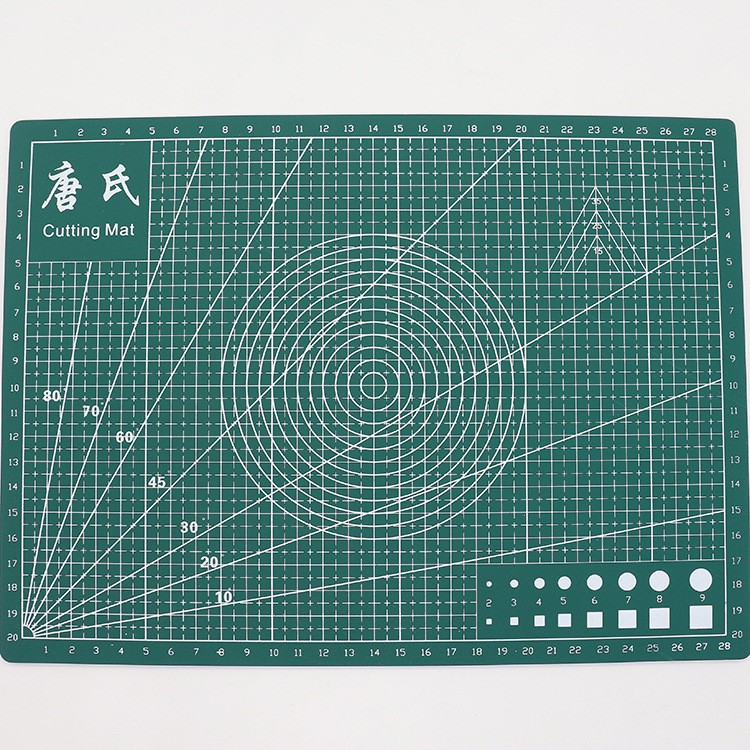 Bảng kê cutting mat, Tấm lót cắt giấy Cutting Mat, thớt cắt giấy Kirigami, tấm lót cắt giấy tự lành A4 22*30cm