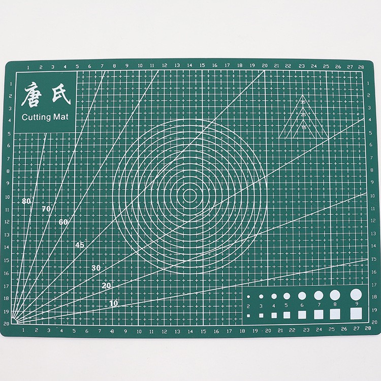 Bảng kê cutting mat, Tấm lót cắt giấy Cutting Mat, thớt cắt giấy Kirigami, tấm lót cắt giấy tự lành A4 22*30cm