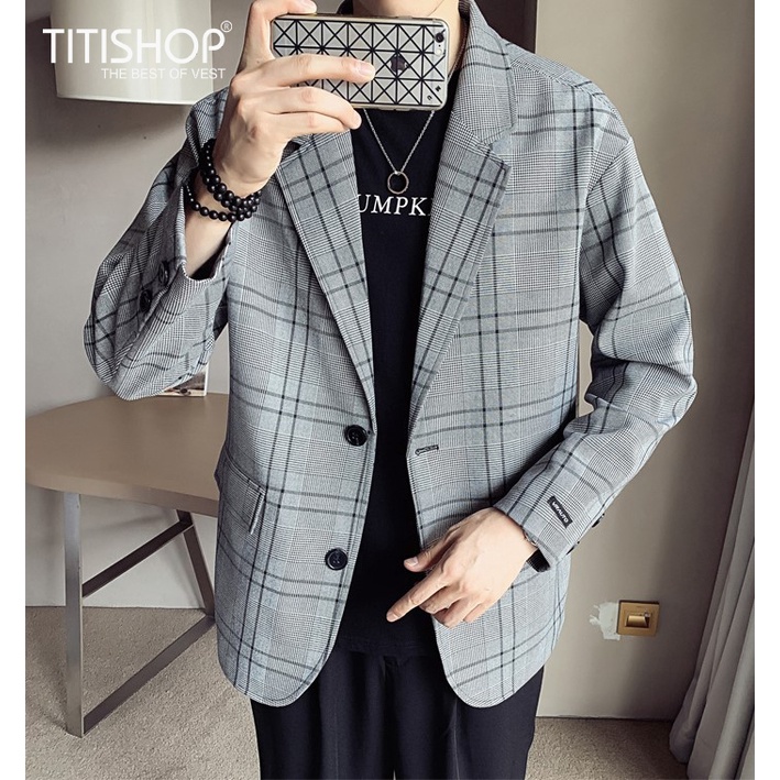 Áo Blazer Nam Titishop BL02