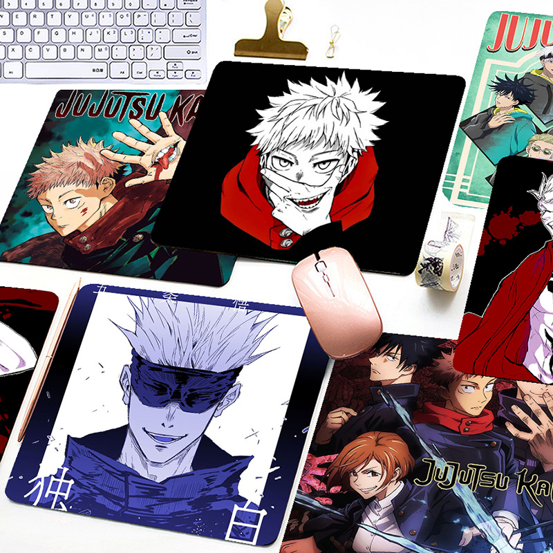 Tấm Lót Chuột Và Bàn Phím Chống Trượt In Hình Anime Jujutsu Kaisen