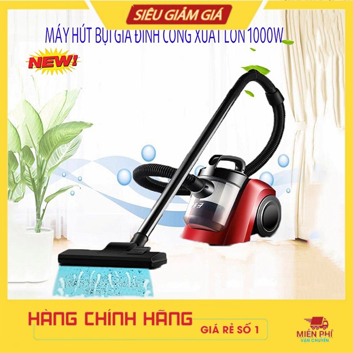 Máy Hút Bụi Cầm Tay, Máy Hút Bụi Công Nghiệp 1000W _ Tặng Phụ Kiện