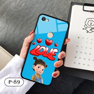 Ốp lưng kính 3D Xiaomi Redmi Note 5A Prime-cute