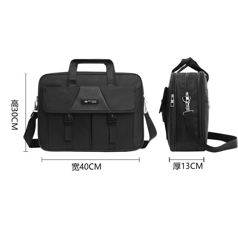 Túi đựng laptop nhiều ngăn chống thấm nước kèm dây đeo dài tiện dụng | BigBuy360 - bigbuy360.vn