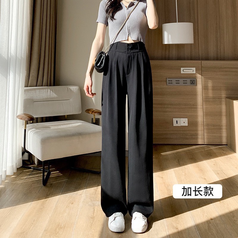 Quần ống suông Ulzang, Quần ống rộng Culottes cạp cao siêu hack dáng