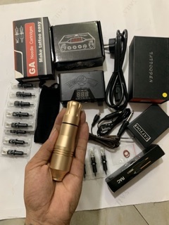 Combo bộ máy pen phun xăm thẩm mỹ