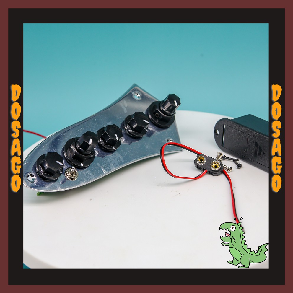 Pre Bass - Mạch pre chỉnh âm thanh cho đàn jazz bass Marcus Miller Auderez tùy biến