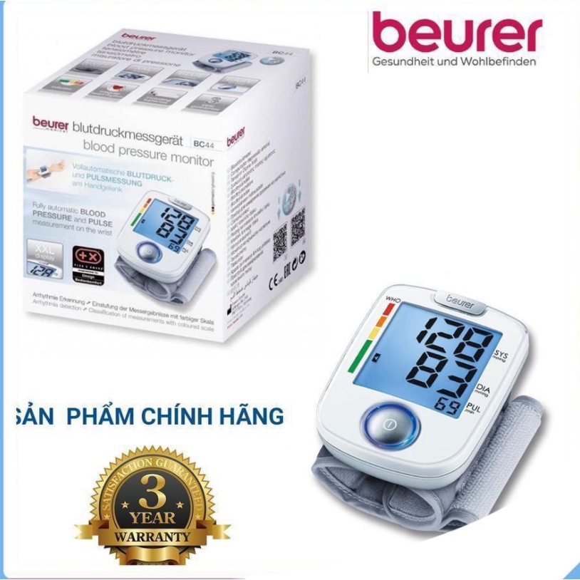 Máy đo huyết áp cổ tay Beurer BC44