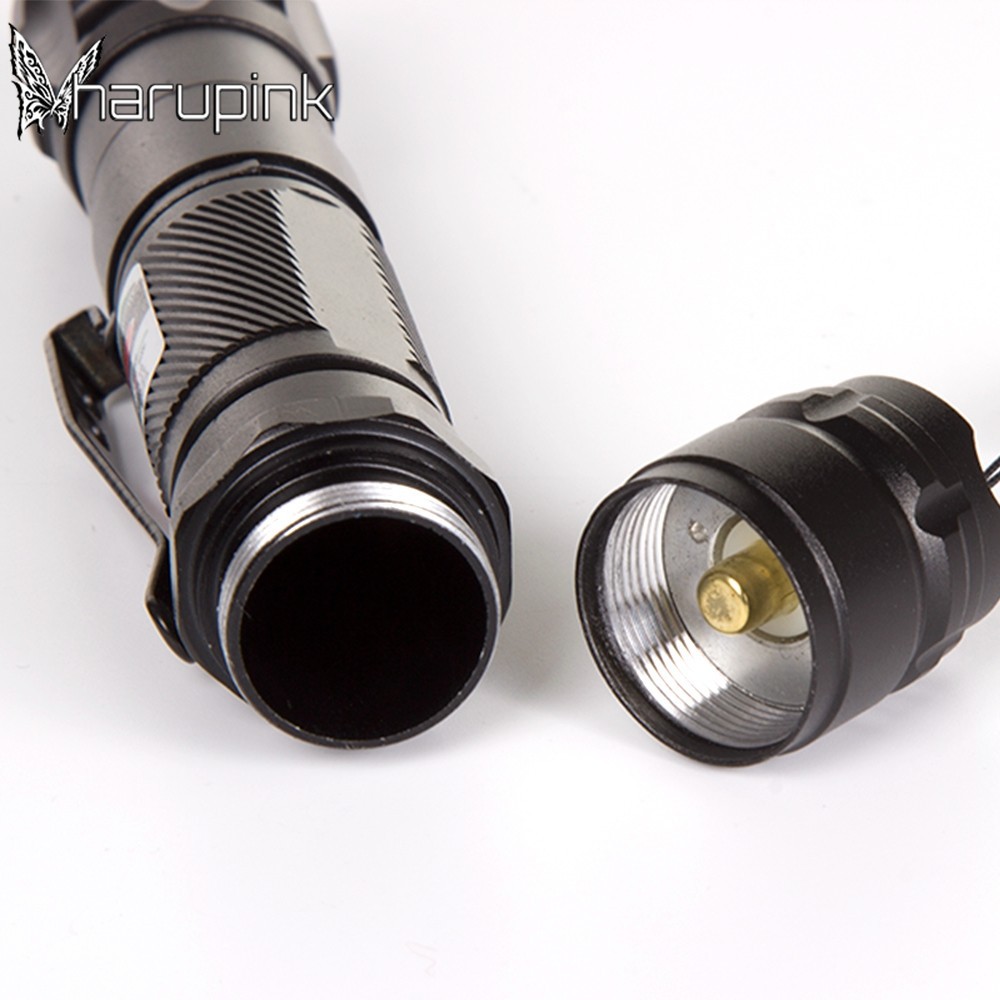 Đèn laser chiếu sáng hộp xanh lá thân đen chuyên dụng