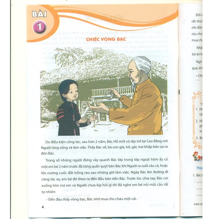 Sách - Bác Hồ và những bài học về đạo đức, lối sống dành cho học sinh lớp 3 - bán kèm 1 bút chì