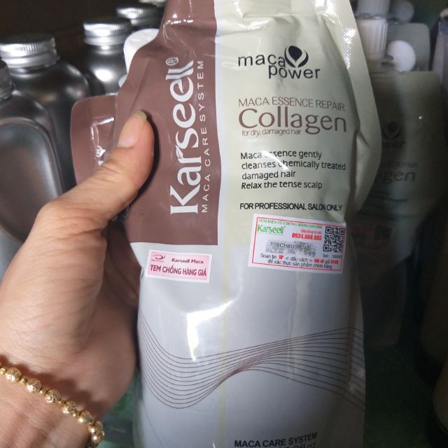 Ủ tóc siêu mượt collagen