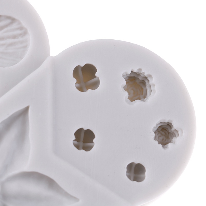 Khuôn Làm Bánh Chất Liệu Silicone Hình Bông Hoa Sáng Tạo