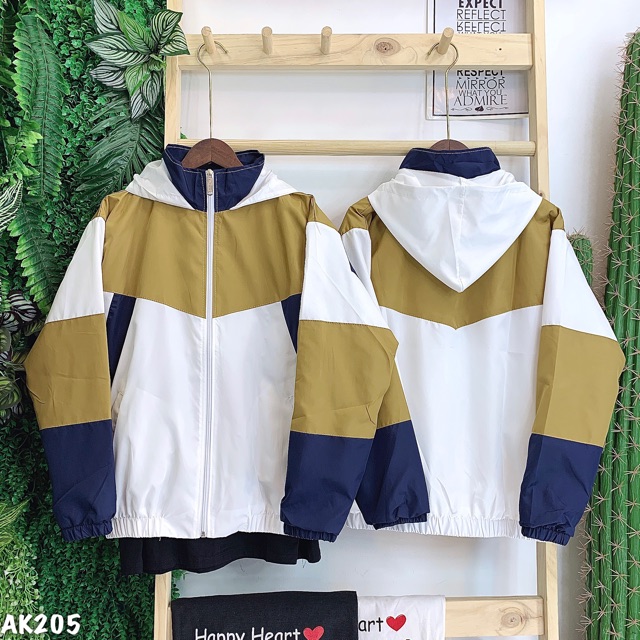 [ Mã FAMAYWA giảm 10K đơn 50K] 🔥𝐆𝐈𝐀́ 𝐒𝐈̉🔥205 Áo Khoác Dù Couple Trắng Mặc Cặp Siêu Đẹp (Video,Hình Thật) | BigBuy360 - bigbuy360.vn