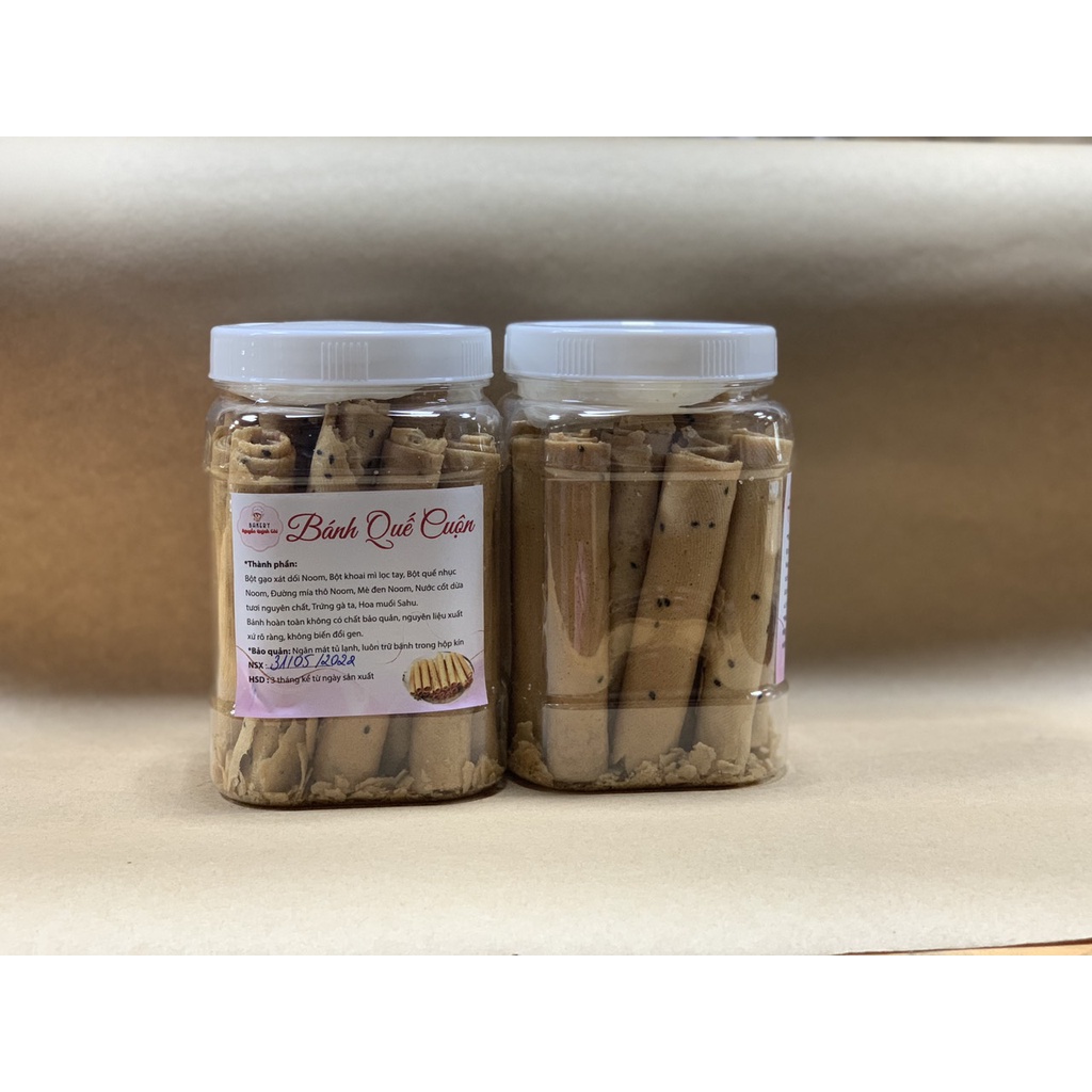 BÁNH KẸP CUỘN GIÒN MÈ