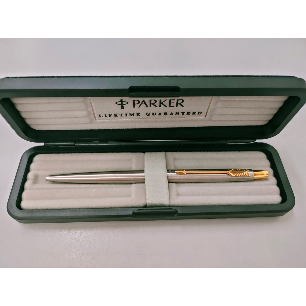 Bút bi Parker Classic - Made in USA - Silver Ballpoint Pen - Viết ký cao cấp cổ điển