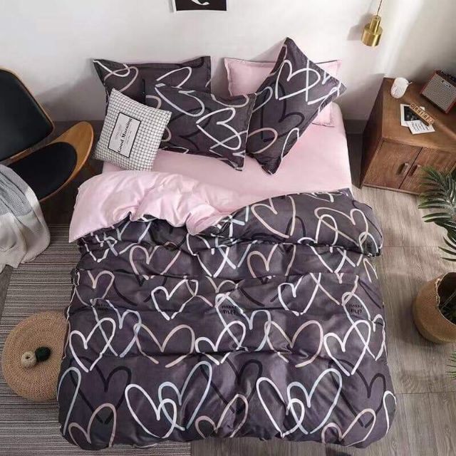 Bộ chăn ga gối poly cottong nhập khẩu nguyên bộ loại 1