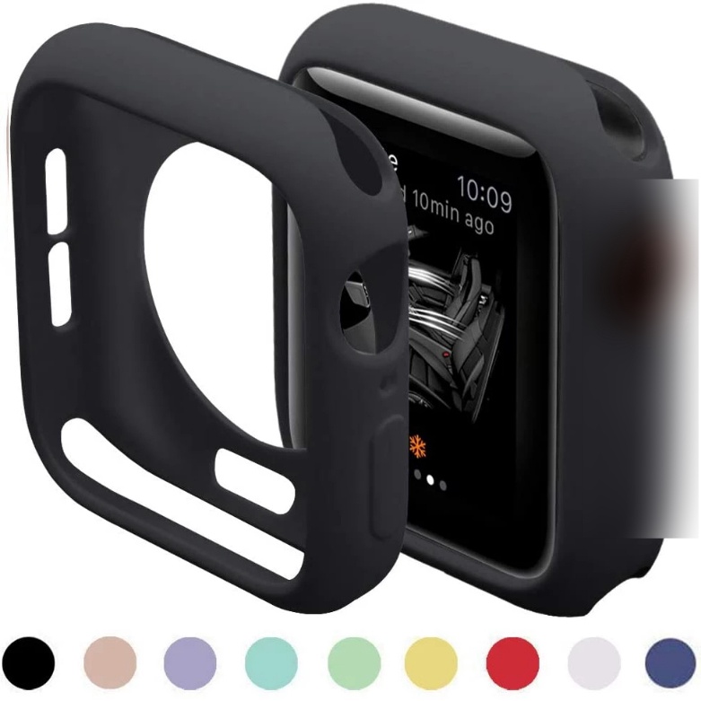 Ốp Điện Thoại Tpu Siêu Mỏng Màu Kẹo Cho Apple watch Ultra 8 7 6 SE 5 4 321 Case for I-watch Bumper 49 40 44 41 45mm
