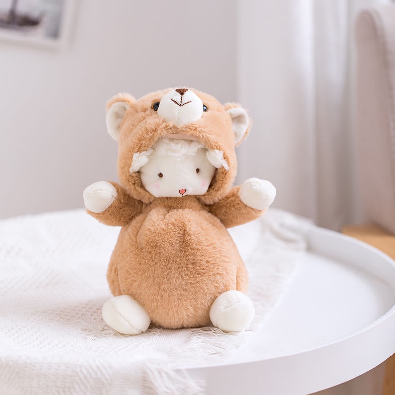 Thú Nhồi Bông Hình Chú Cừu Đáng Yêu