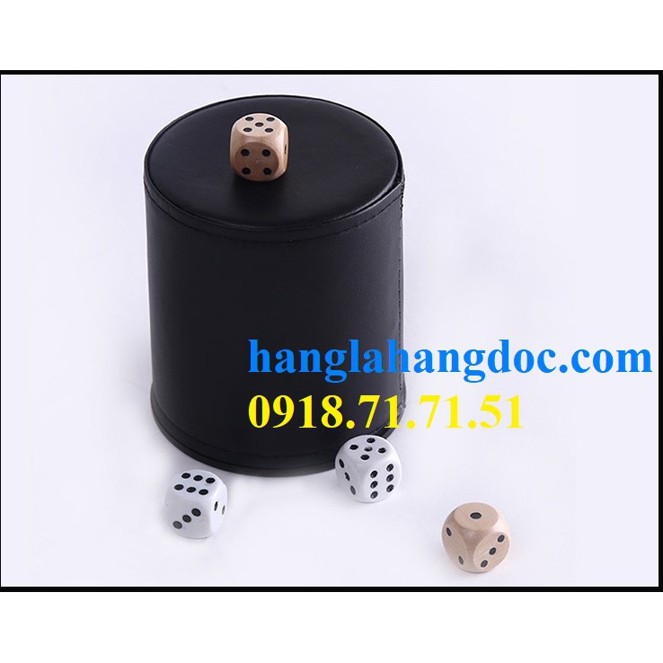 Lắc xí ngầu bọc da cao cấp & tinh tế