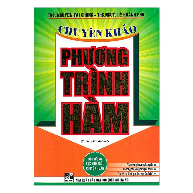 Sách - Chuyên Khảo Phương Trình Hàm