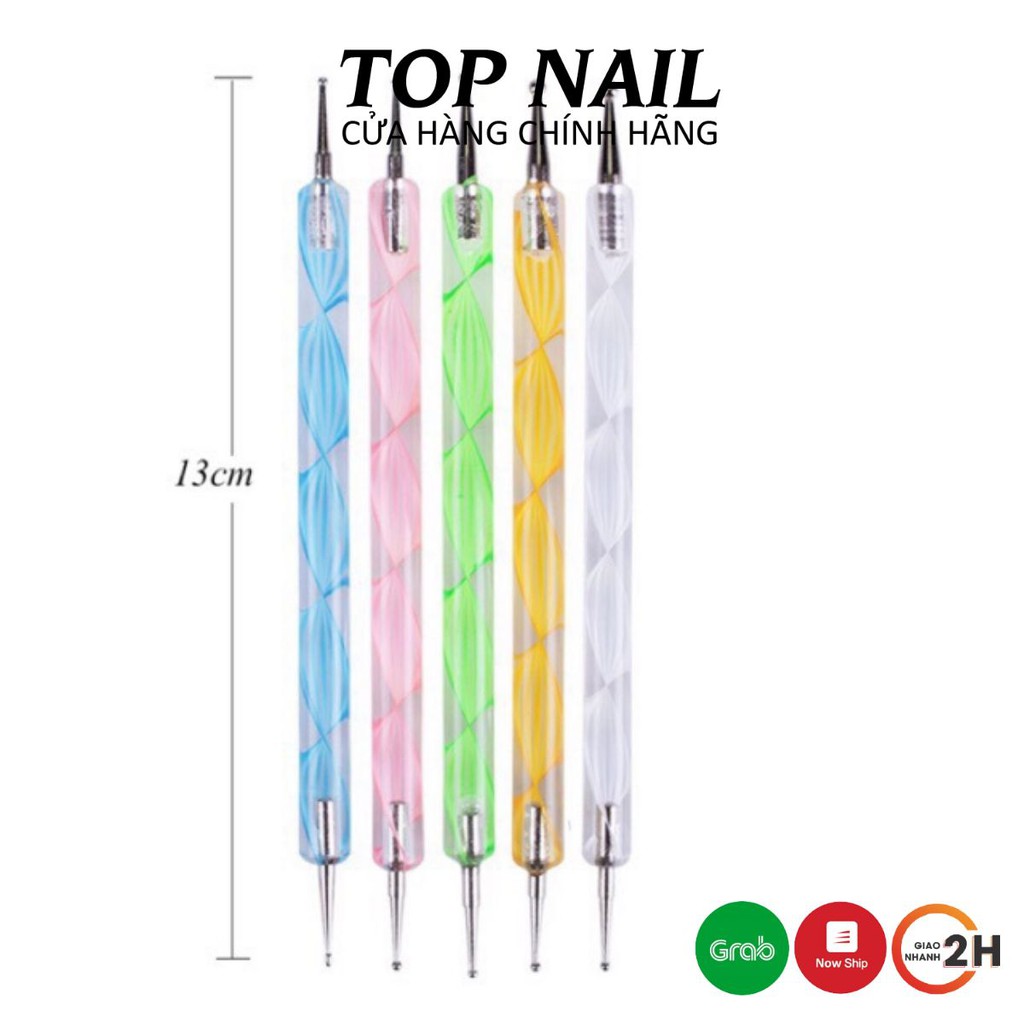 Set bút chấm bi 5 cây,bút chấm bi làm nail