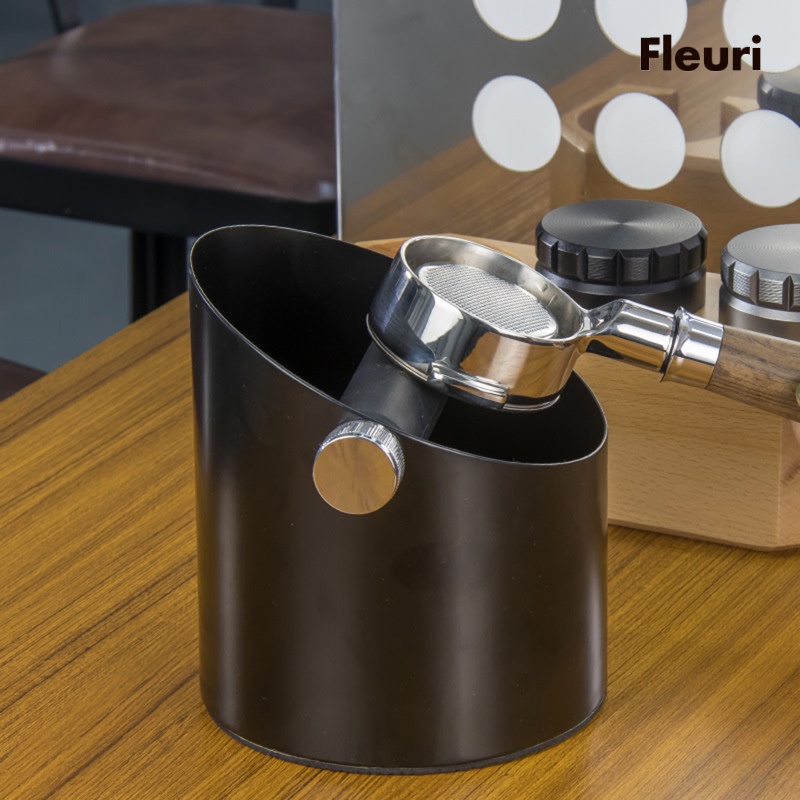 [Home & Living] Coffee Knock Box Dump Waste Bucket for Coffee Maker Detachable Knock Bar