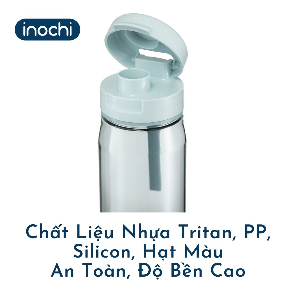 Bình Đựng Nước Kita INOCHI Kiểu Dáng Tinh Tế, Chất Liệu Nhựa Cao Cấp, An Toàn Với Đủ Dung Tích (350ml - 500m