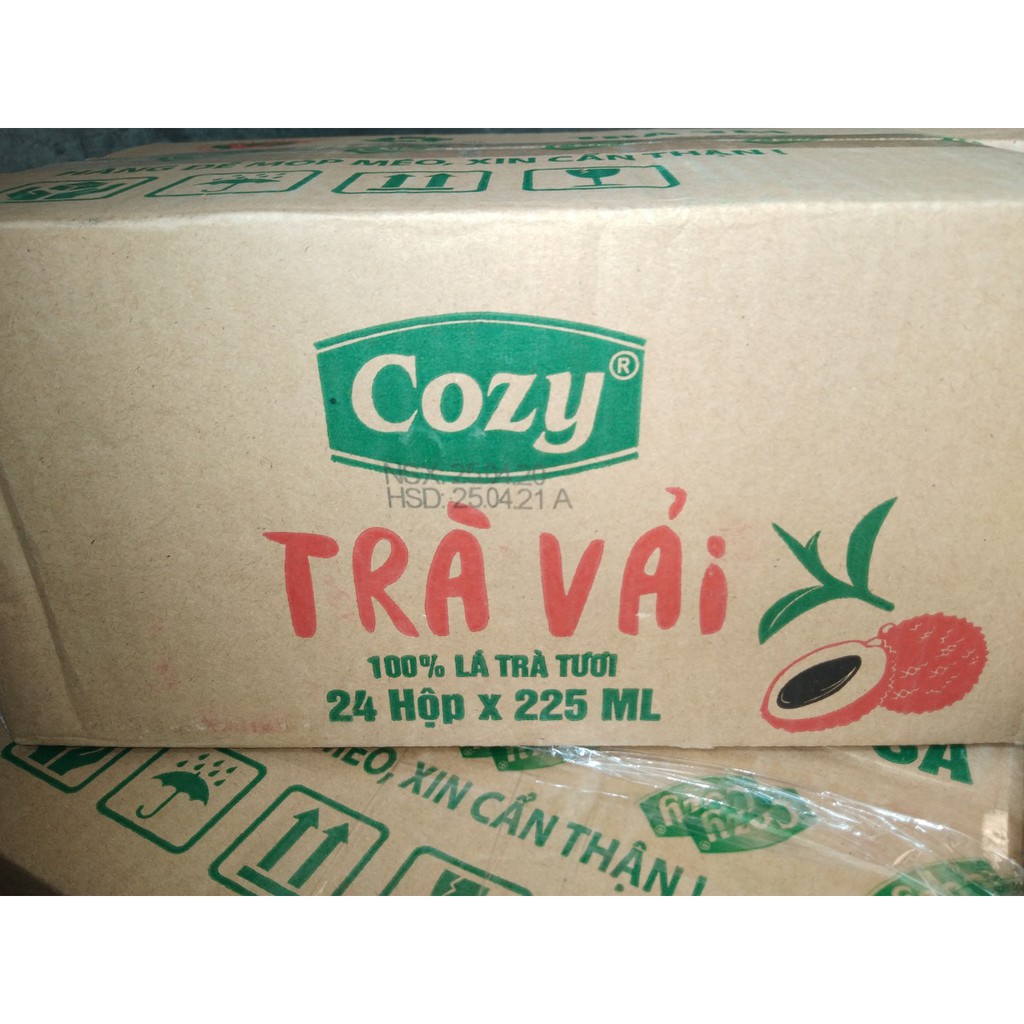 Thùng 24 hộp 225ml trà sữa Cozy