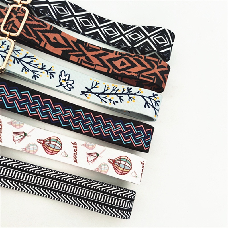 Dây đeo túi có thể điều chỉnh theo phong cách dân tộc, Thay thế dây đeo túi rộng / dài / dày 3,8CM, cho túi đeo và túi đeo vai
