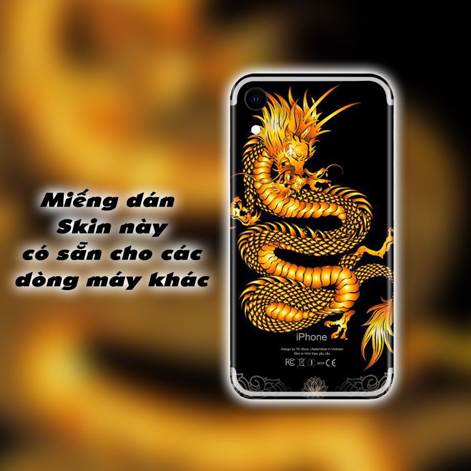 Miếng dán cường lực iPhone 5/5s hình rồng