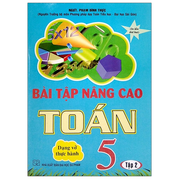 Sách - Bài Tập Nâng Cao Toán 5 - Tập 2 (Dạng Vở Thực Hành)
