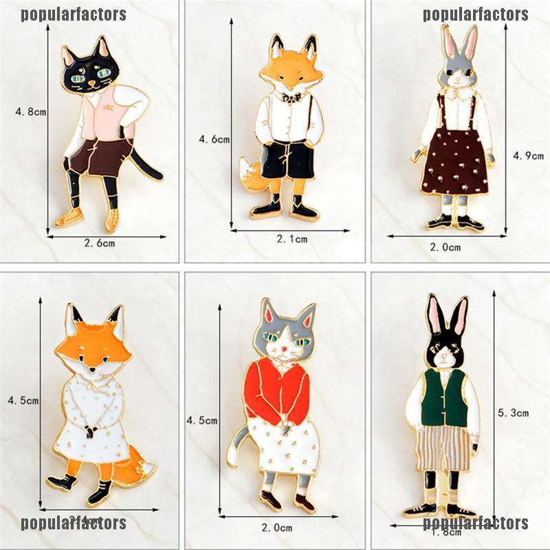 Ghim Cài Áo Hình Mèo Dễ Thương