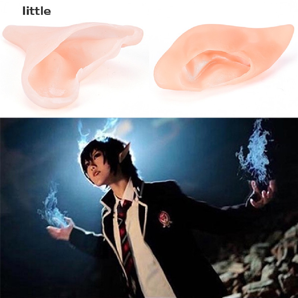 Vnlittle Hot Latex Prosthetic Fairy Pixie Elf Ear Halloween Costume Cosplay Stage Props Boutique