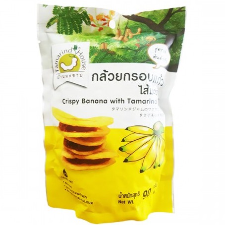 Bánh Chuối Kẹp Me Thái Lan 90gr
