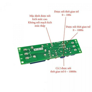 Module tạo trễ 0-10000s JK11B- 5V / 12V DC