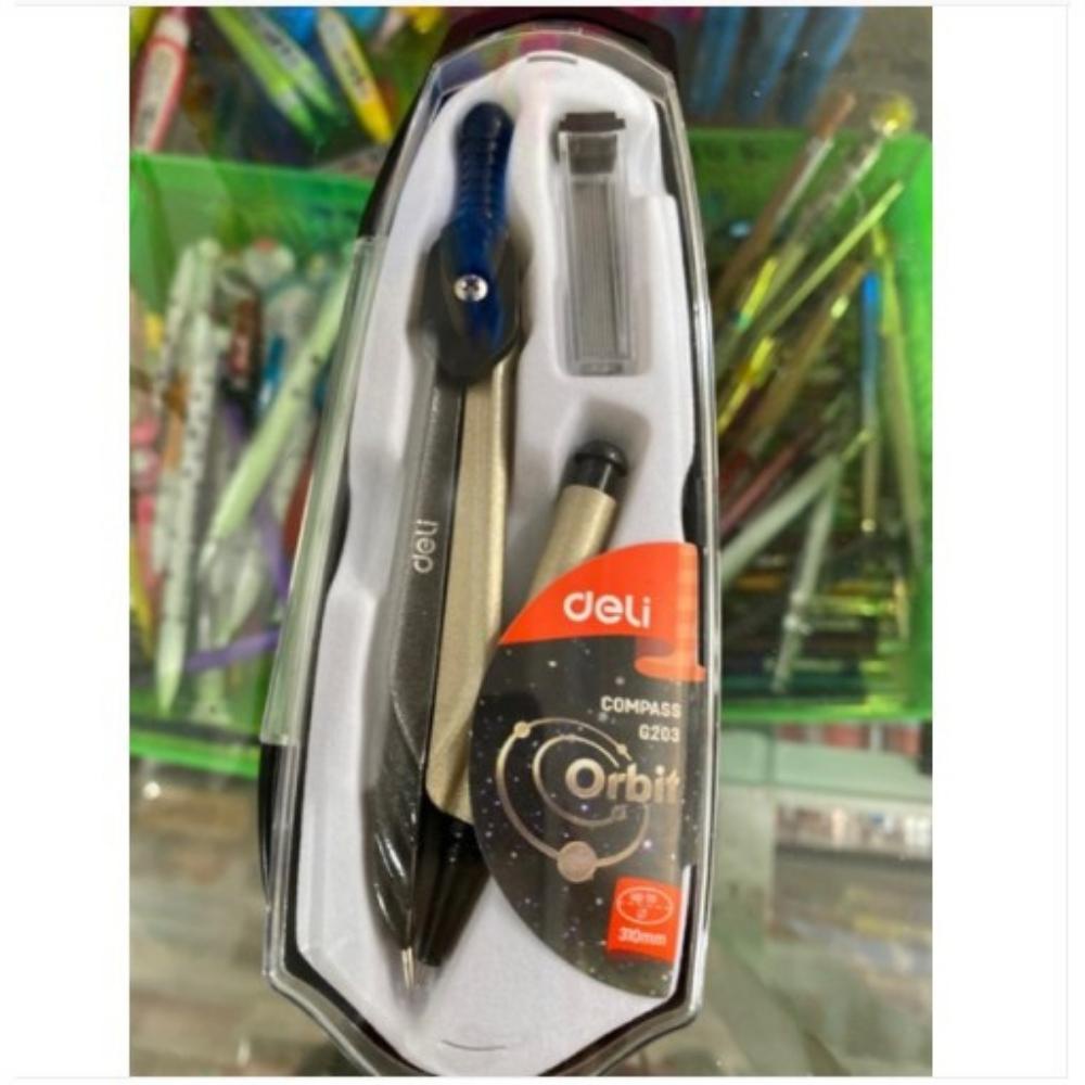 Compa Deli Hàng Cao Cấp G20302 Compa sắt chì kim