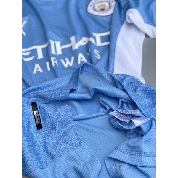 Set Bộ quần áo đá bóng , banh hàng thái lan clb man city 2021