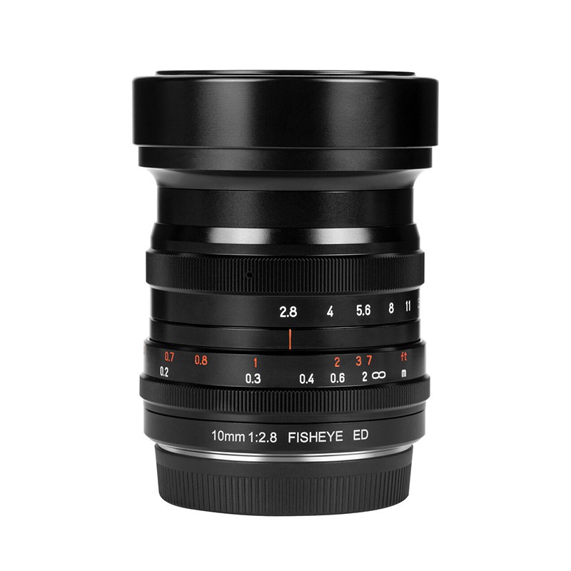 Ống kính MF 7Artisans 10mm f2.8 Fisheye cho Sony FE, Nikon Z, Canon EOS-M và Leica L