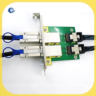 Card Chuyển Đổi Bên Trong 1 2 Cổng Sas Sff-8087 Sang Sas Sff-8088 36p Sang 26p