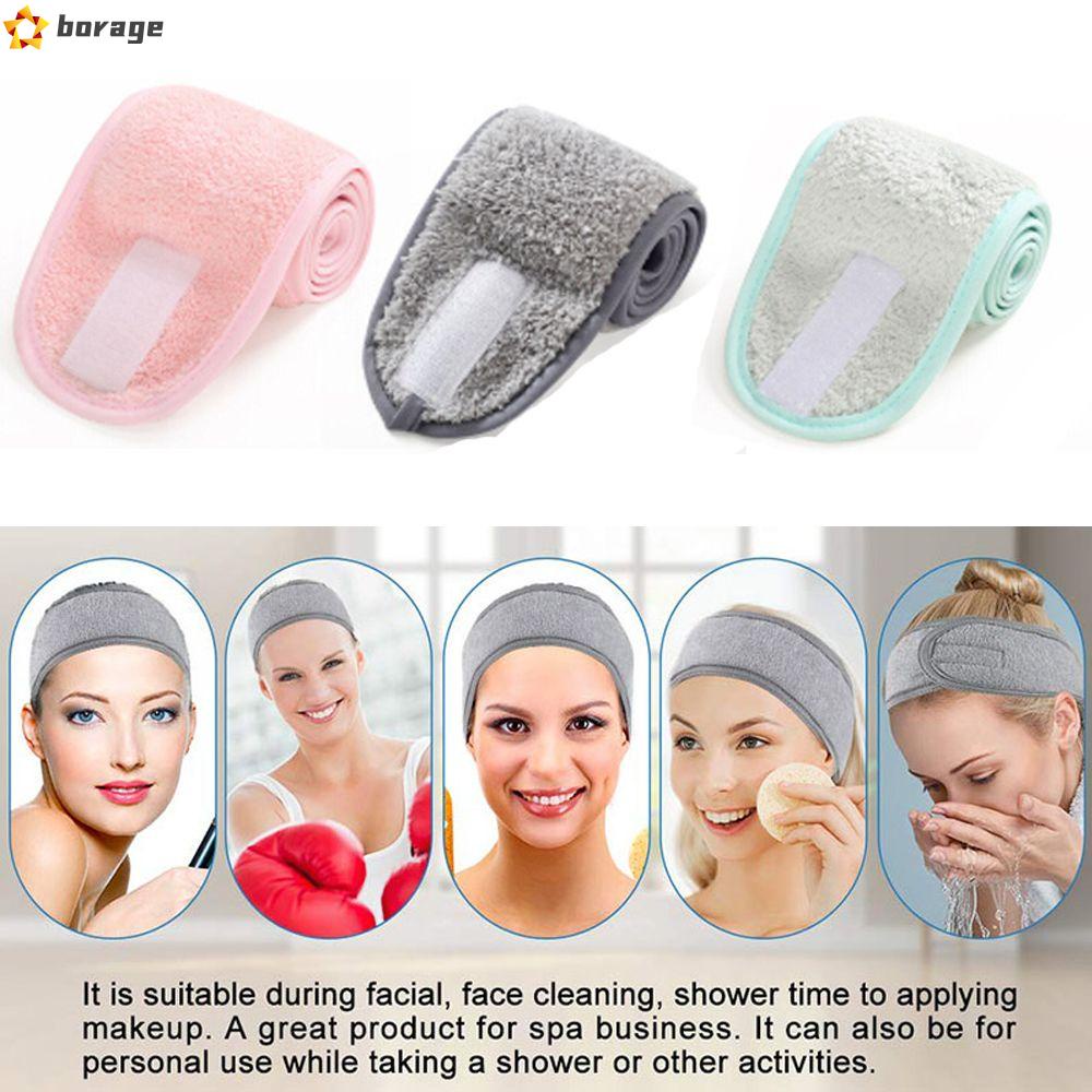 Băng Đô Vải Mềm Co Giãn Nhiều Màu Tùy Chọn Dùng Khi Tắm / Trang Điểm Cho Nữ